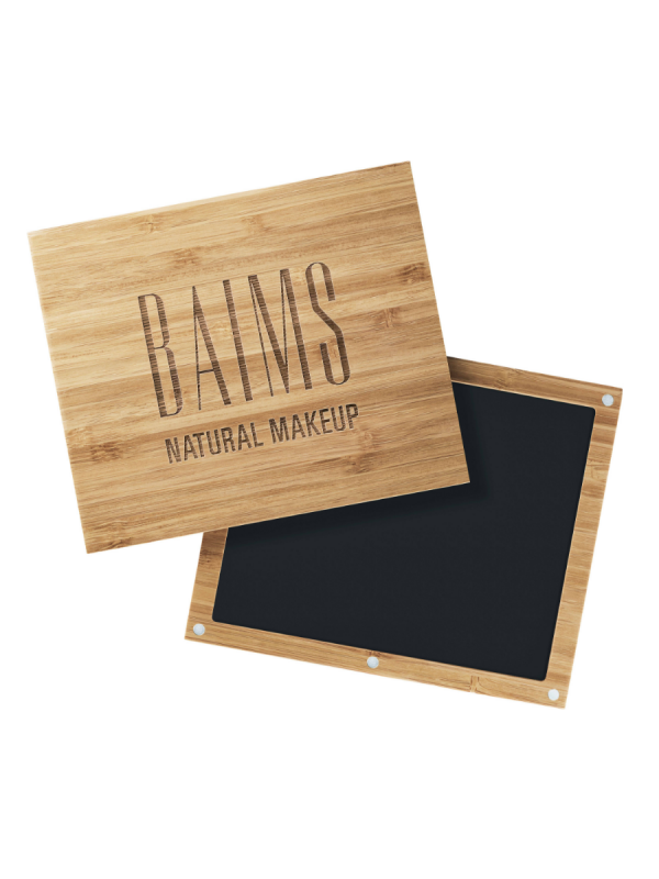 BAIMS Natural Makeup - Vendita all'ingrosso Palette per trucco viso - Palette magnetica in bambù1