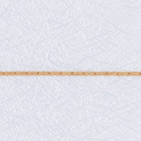 Polished Wheat necklace in gold, 30 inch for wholesale by S&A Fashions