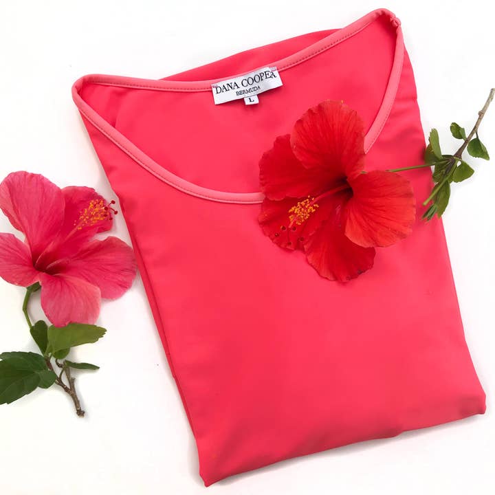 Nectarine Sun Protection Top for wholesale by Dana Cooper Bermuda
