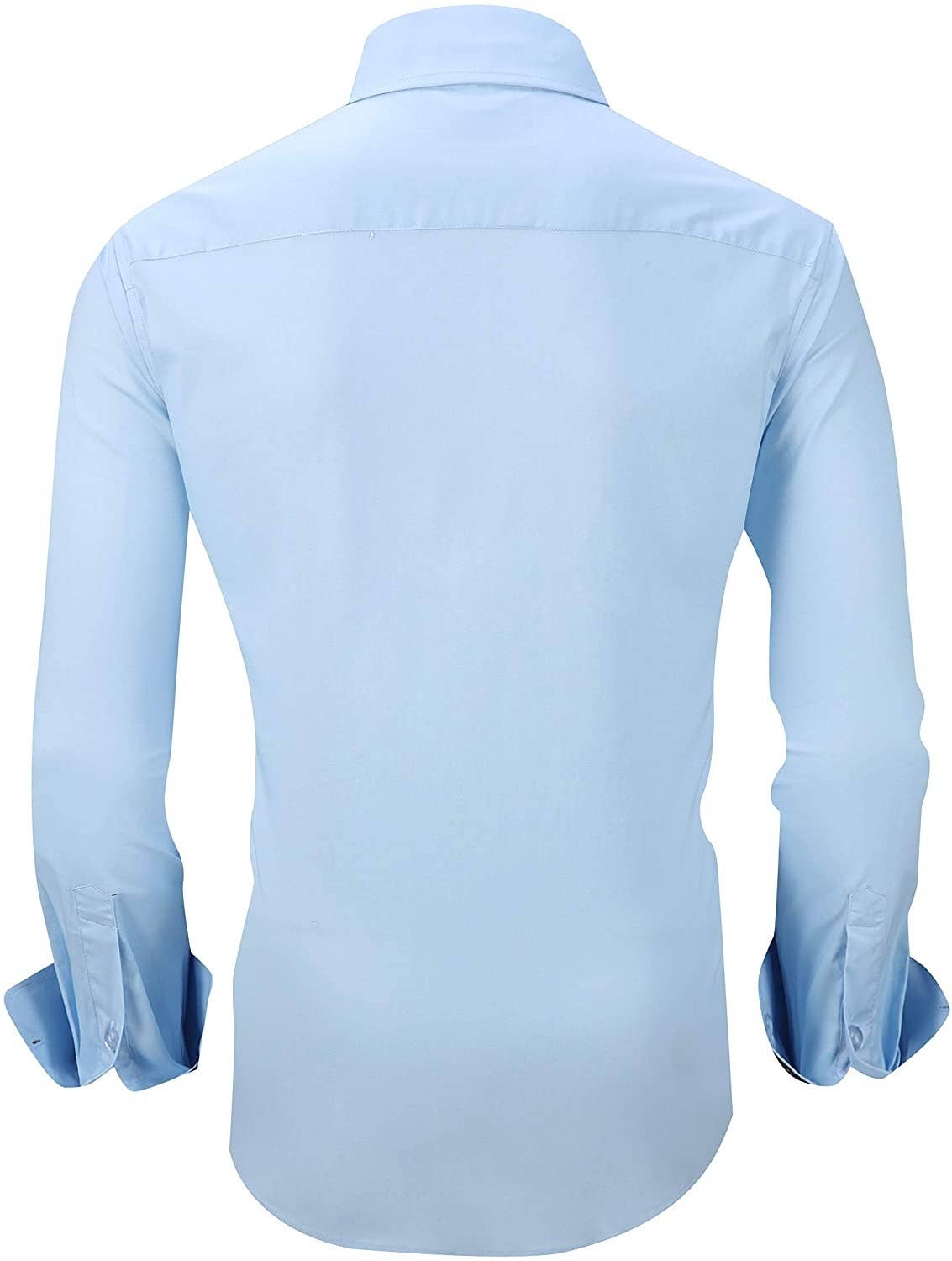 Rodeo Clothing - Wholesale Button Down Shirt - Men's - Mens Dress Shirts Long Sleeve Regular Fit Button Shirts-10012