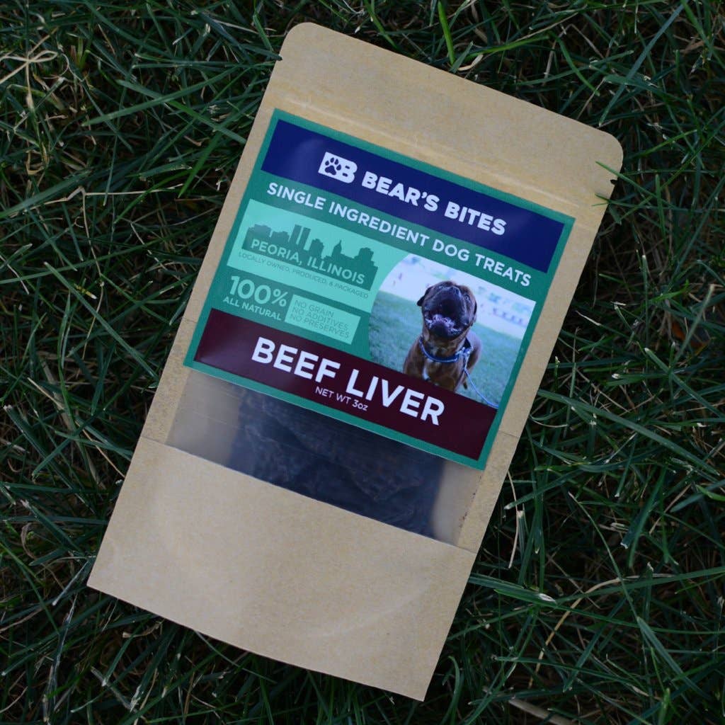 Bear's Bites, LLC - Wholesale Pet Treats - Dog - Single Ingredient, Dehydrated Beef Liver Dog Treats3