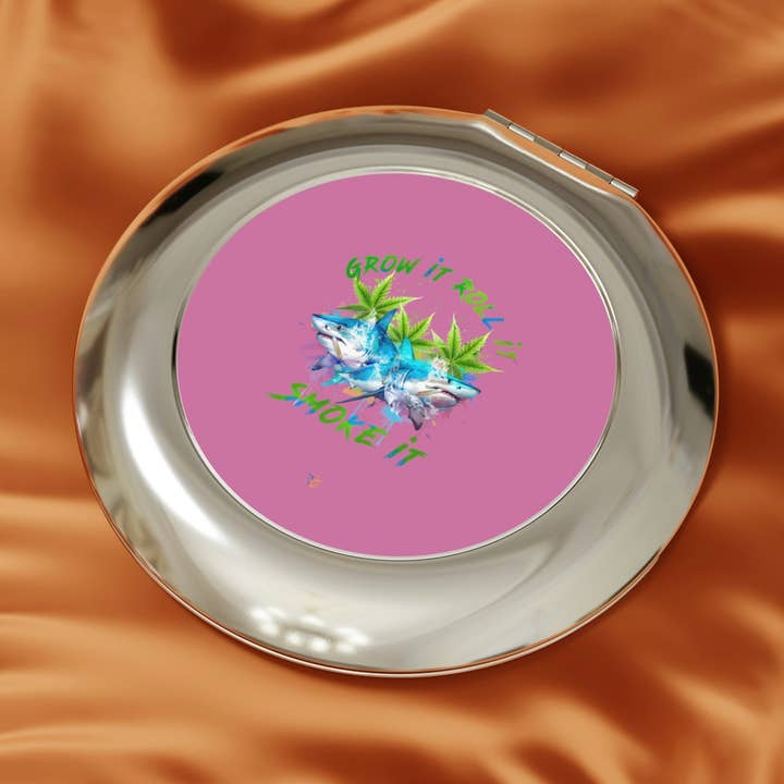 Compacte reisspiegel voor wholesale door 2 Sharks Apparel And More