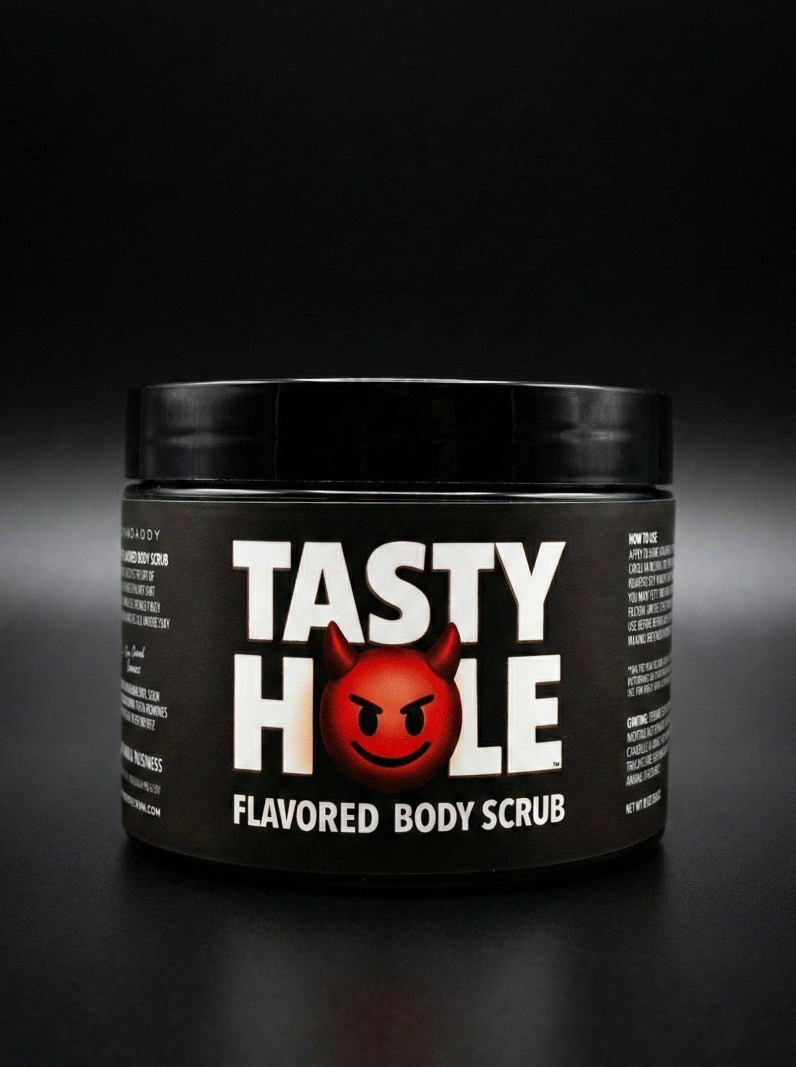 LeatherDaddy Skin Co. - Wholesale Body Scrub/Exfoliant - Men's - Glazed Donut Hole - TastyHole™ Flavored Body Scrub2
