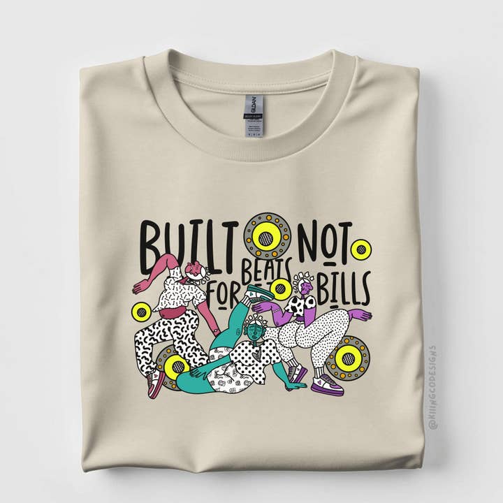 Kiiing & Co. Designs - Wholesale Screen Printed T-Shirt - Unisex - Build for Beats Tee5