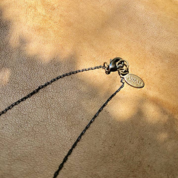 ASTALI - Wholesale Beaded/Pearl Necklace - Fish Vertebrae Necklace - White Bones & Brass/Copper Beads7