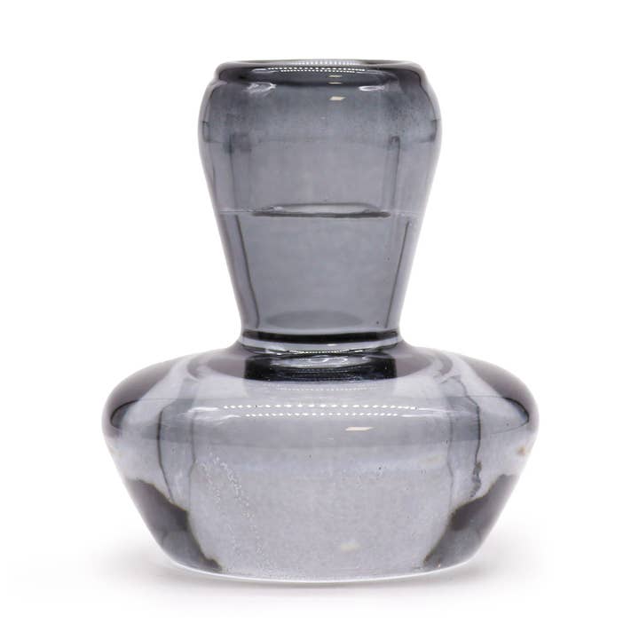 Mushroom Flip Candle / Tealight Holder - Midnight Grey for wholesale by Ancient Wisdom