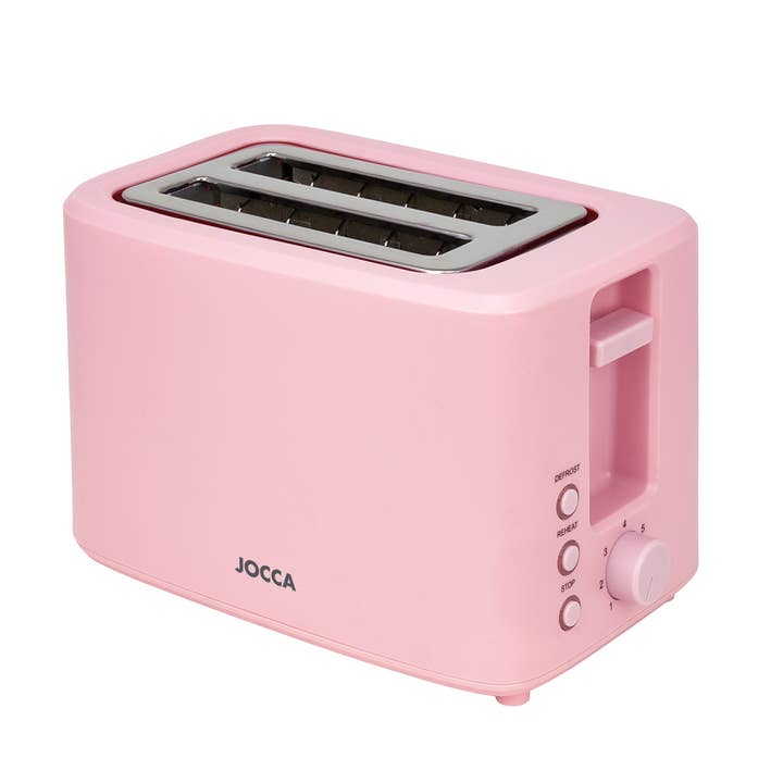 JOCCA – wholesale Brödrost – 2-skivors rosa brödrost