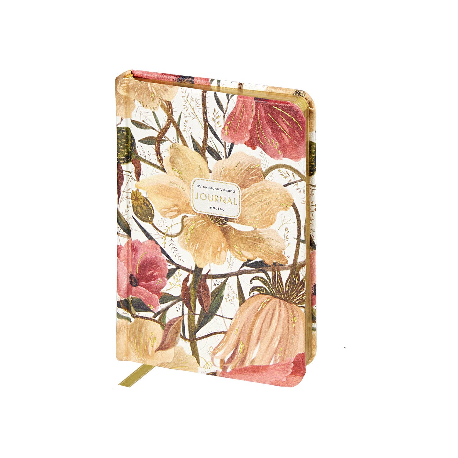 BV by Bruno Visconti - Wholesale Planner - A6 Vegan Leather Hardcover Daily Planner - Soft Petals