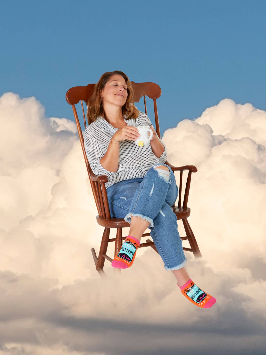 Incognito – wholesale Socks – Unisex – Mom Battery Sneaker Socks S/M - NEW!6