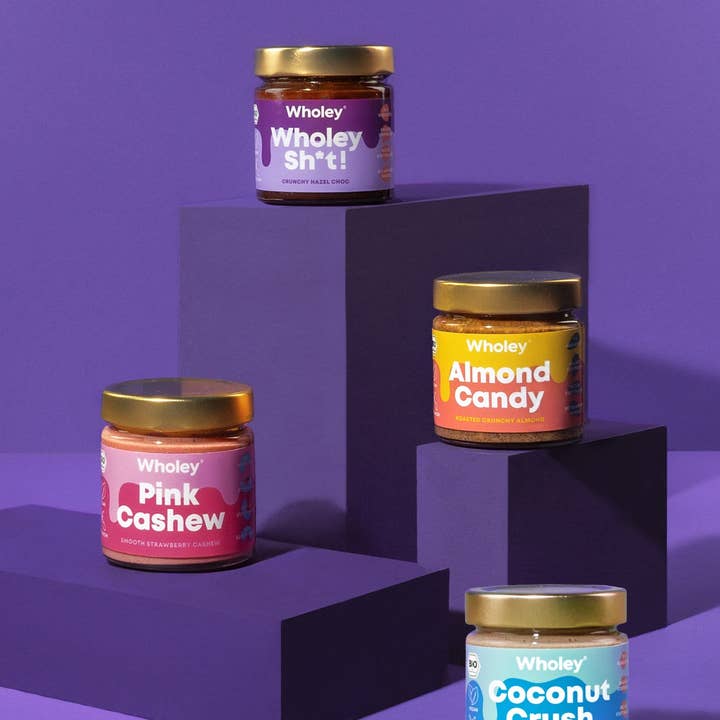 Wholey Organics - Wholesale Nut Butter - nut butter bundle