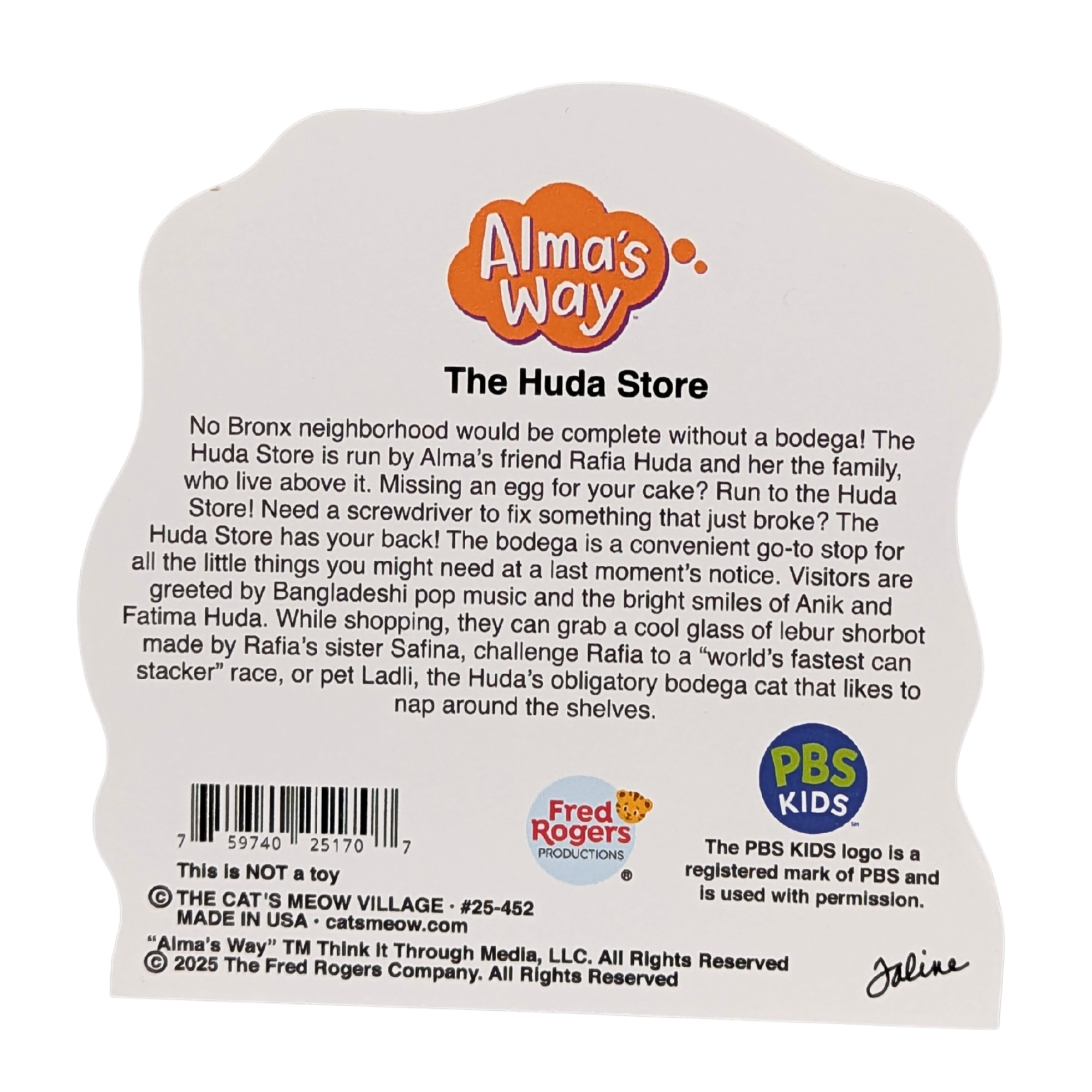 Cats Meow Village - Wholesale Wall Sign - Kids & Baby - Alma's Way, Community Center - Cats Meow Village2