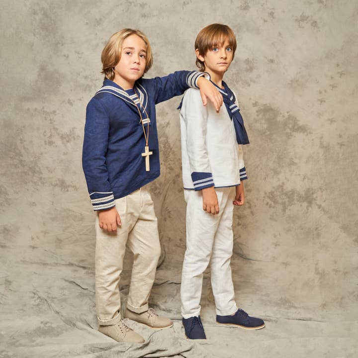 Kombinierte Kommunion aus Leinen für den Großhandel von BADUM BADERO