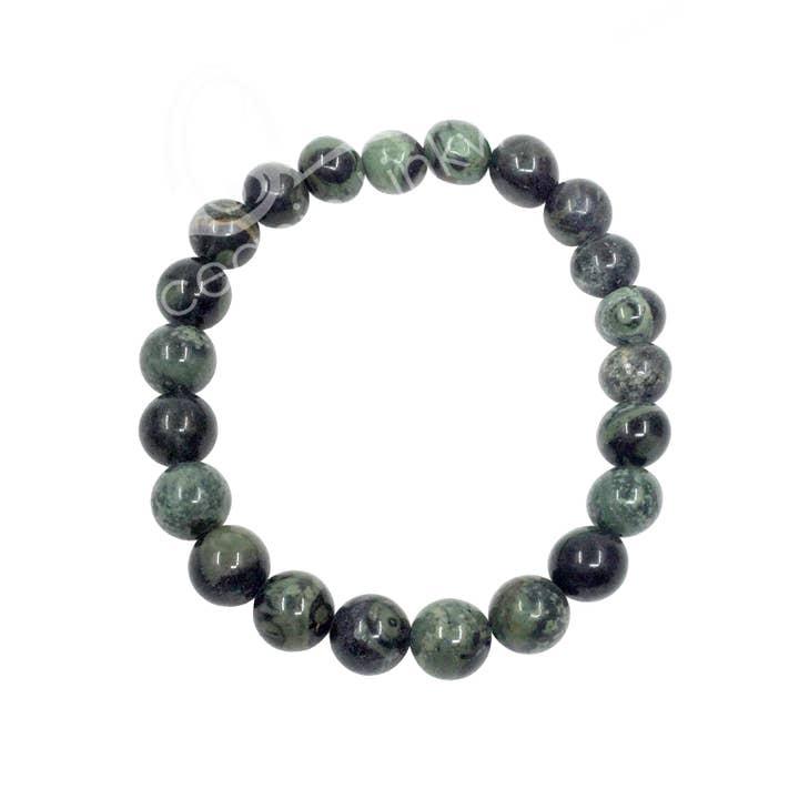 Oceanic Linkways Inc - Vendita all'ingrosso Bracciale con perline - BRACCIALETTO - JASPER, KAMBABA (8-8,5 MM) 7.15-7.25" (PZ)