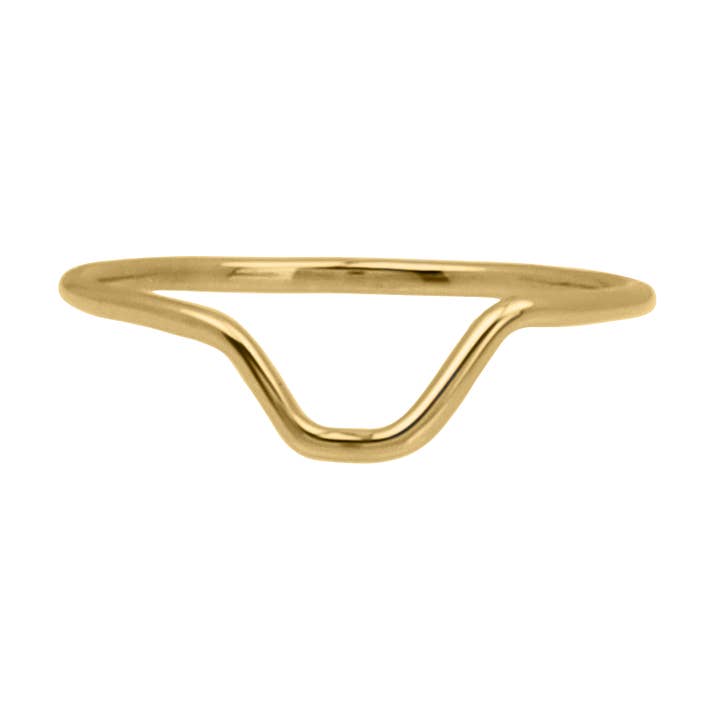 Bande de grimpeur solide 14K pour la vente par Kabartsy Jewelry