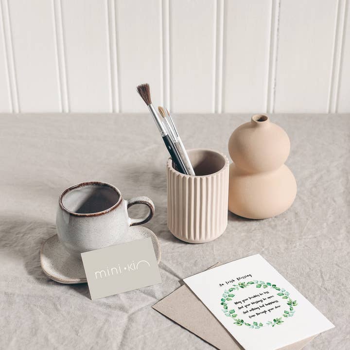 Minikin Studio – Großhandel Grußkarten für den Alltag – Irische Segenskarte – Hergestellt in Irland – Neues Zuhause – Hochzeit1