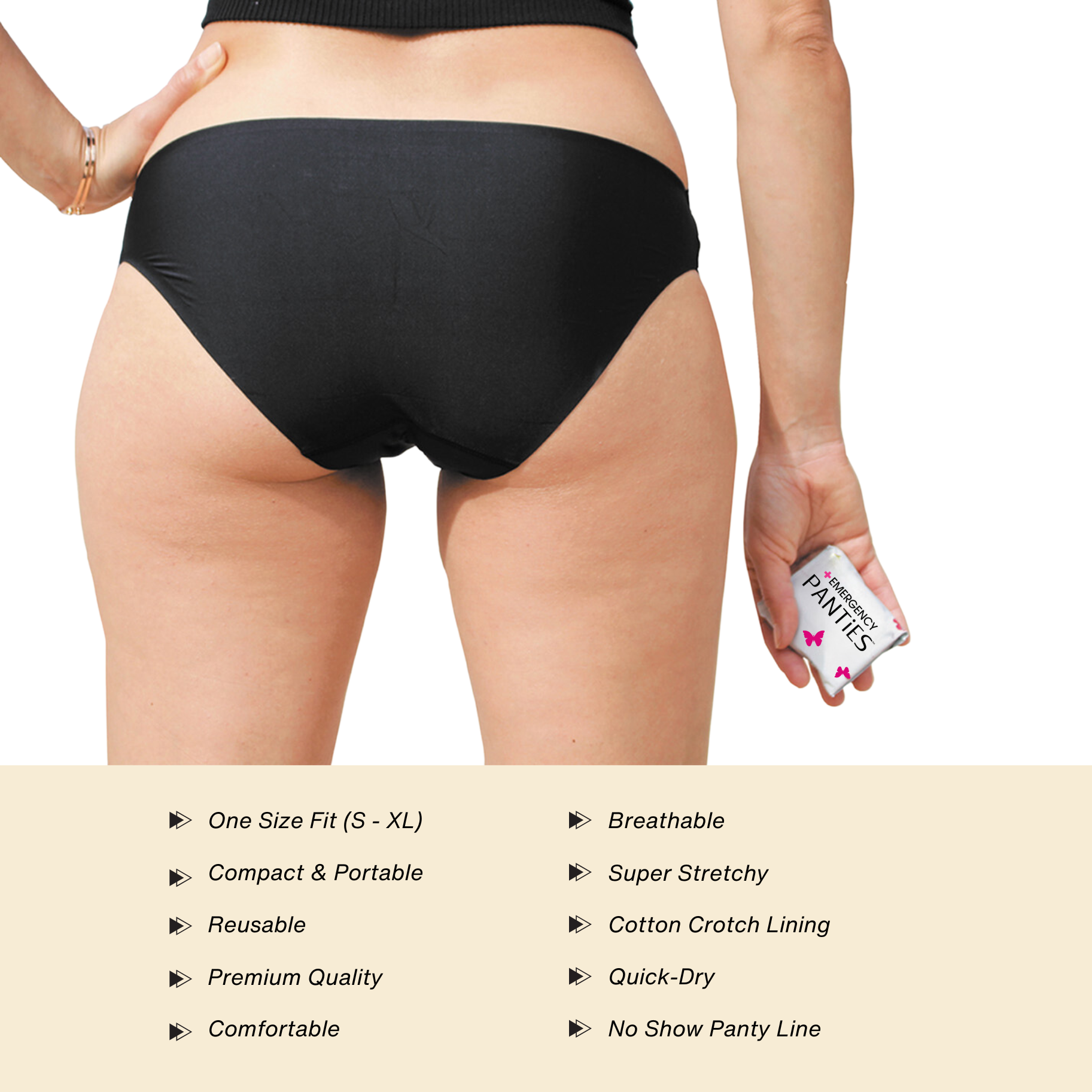 Panty Fresh – Roupa interior - Mulher por atacado – Kit Feminino de Calcinhas de Reserva com Expositor de Balcão - 32 Peças4