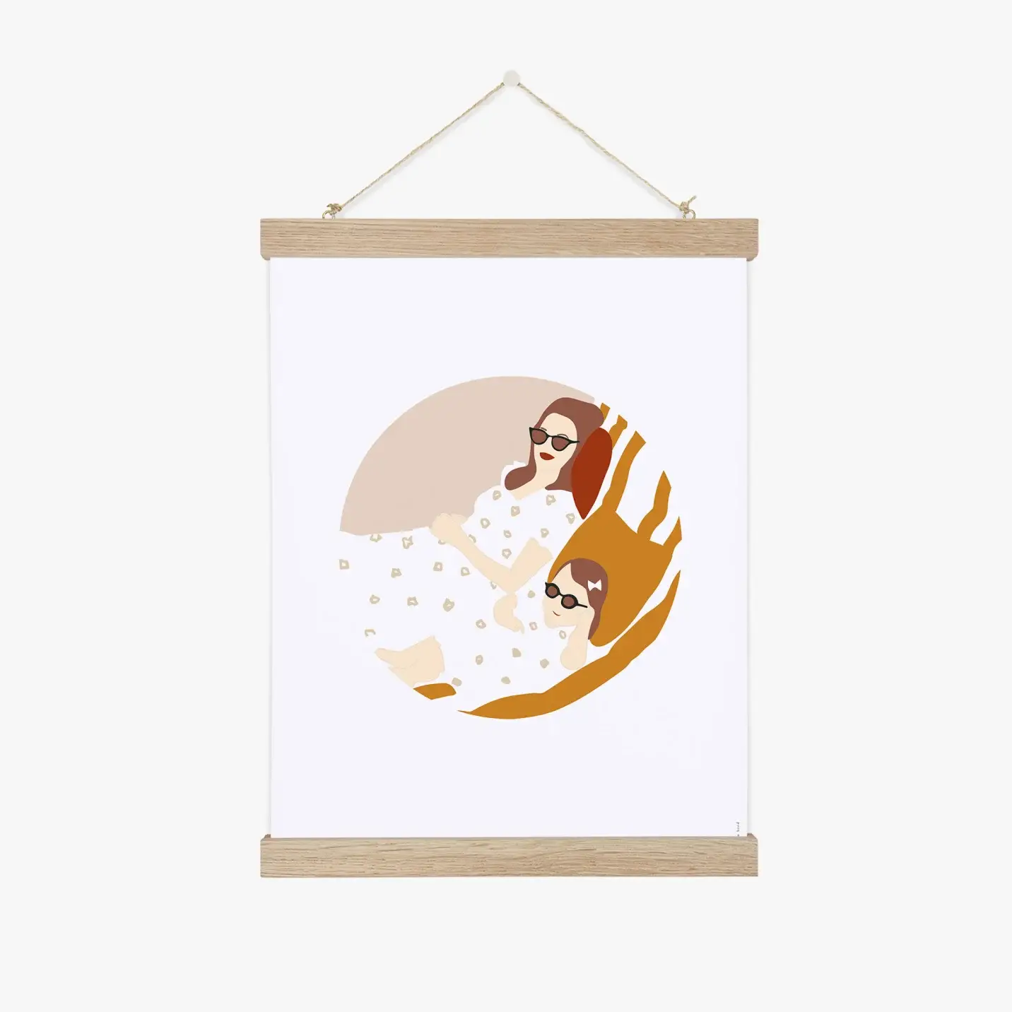 Cotton Bird – Impressão artística por atacado – Farniente, Poster apenas 50cm x 70cm1