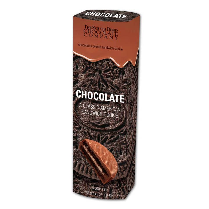 Milk Chocolate Covered Oreos for wholesale by THE SOUTH BEND CHOCOLATE COMPANY