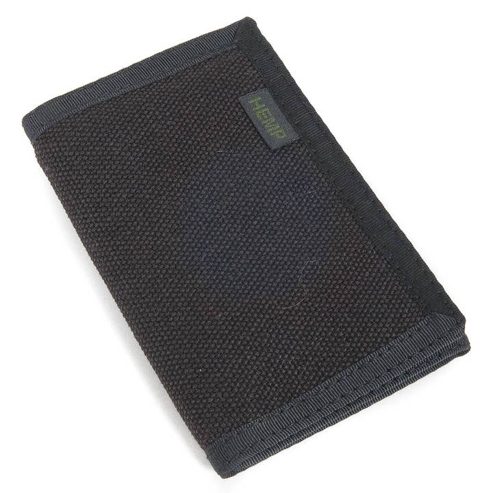 Hempmania - Wholesale Wallet - Unisex - W103-H The Eight Compartment Hemp Trifold