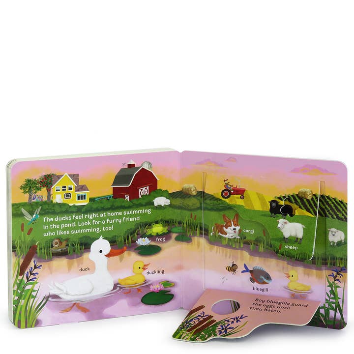 Cottage Door Press - Vente Baby & Toddler Book (0-2) - Cahier Moo Lift a Flap Farm1