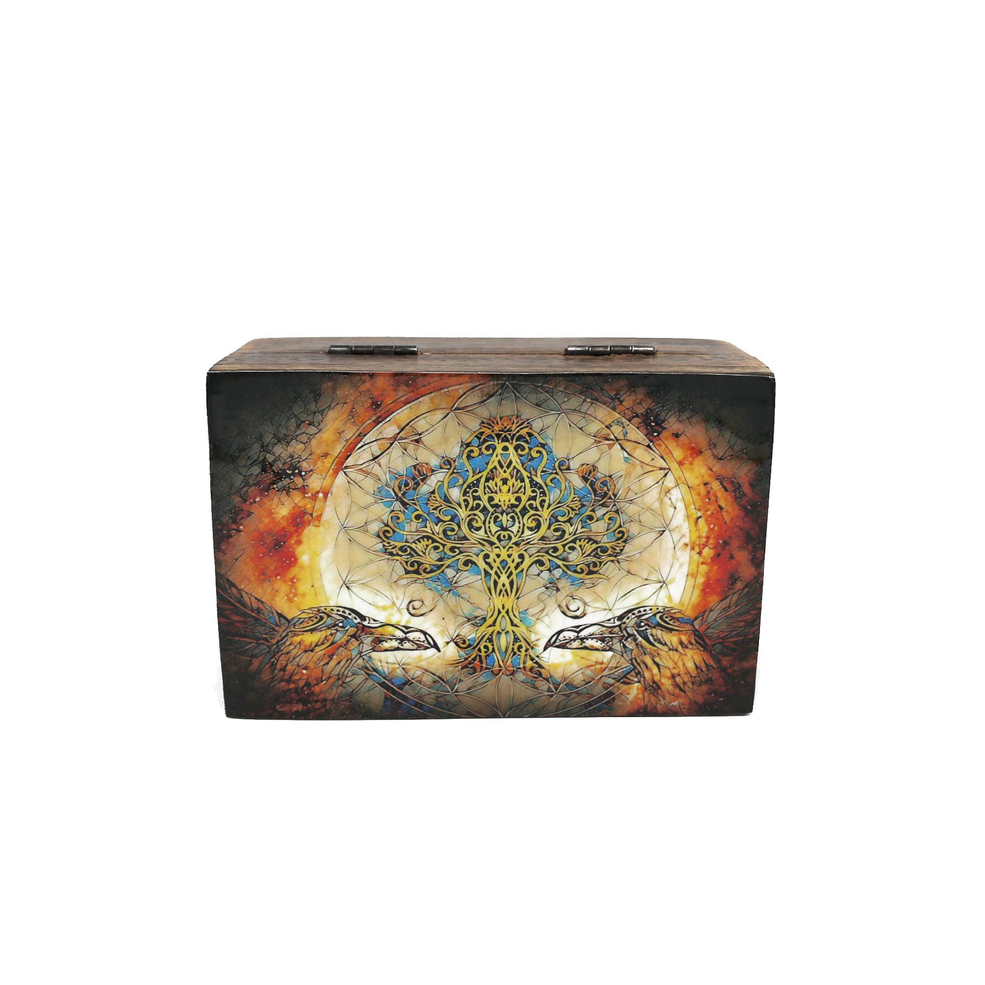 Designs by Deekay Inc. - Wholesale Jewelry Box/Organizer - Wooden Storage Box (6 x 4 in.) - Tree of Life (Brown)1