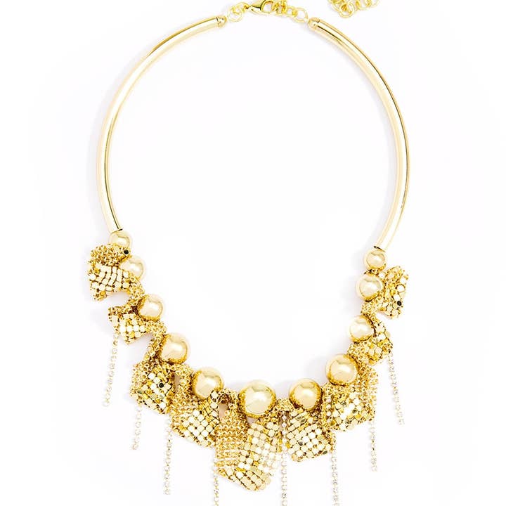 ZENZII Jewelry - Wholesale Choker/collar - Chain Mesh Collar Necklace3