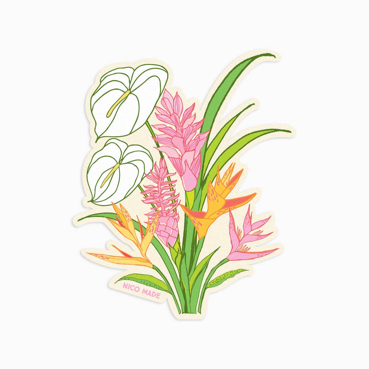 Nico Made by Nicole Ferrara - Wholesale Sticker - Leah Bouquet • Sticker0