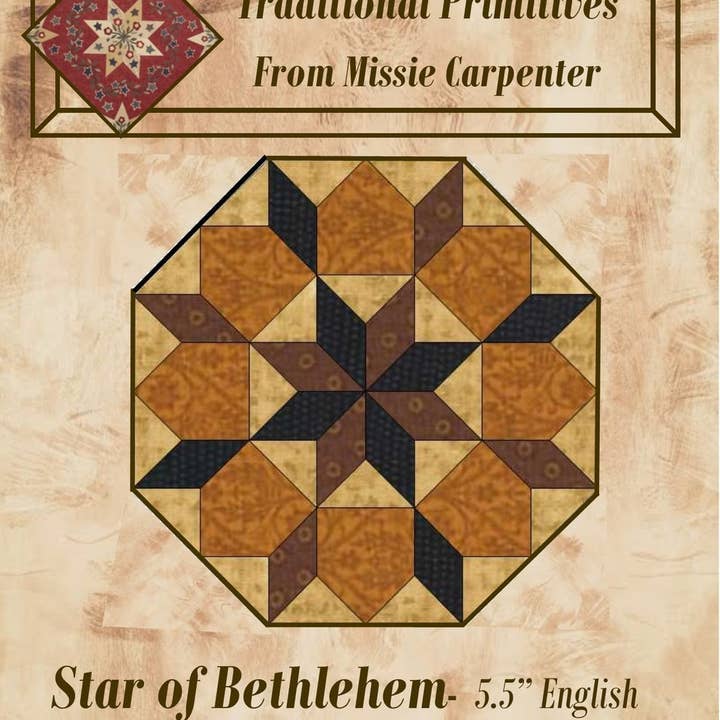 Traditional Primitives - Wholesale Craft Sewing Kit - English Paper Pieced Pincushions4