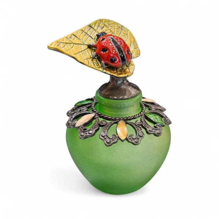Golden Island Int'l Inc. - Wholesale Atomizer Bottle - GI-57272/60 Perfume Bottle: Ladybug on Leaf1