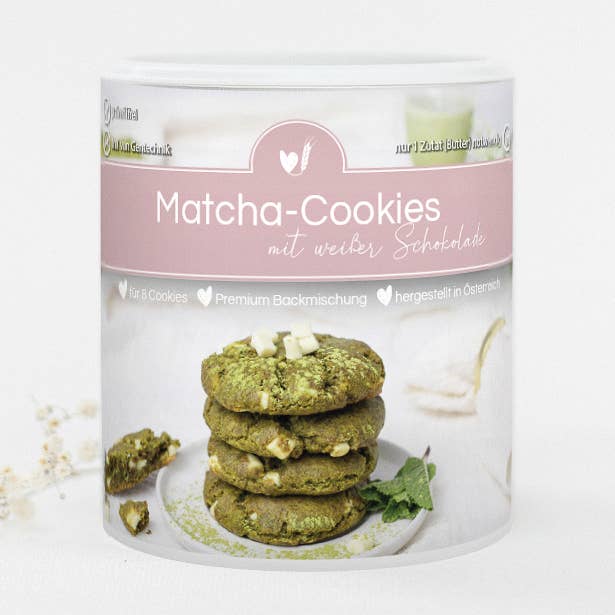 Matcha cookie with white chocolate mix for wholesale by Bake Affair GmbH