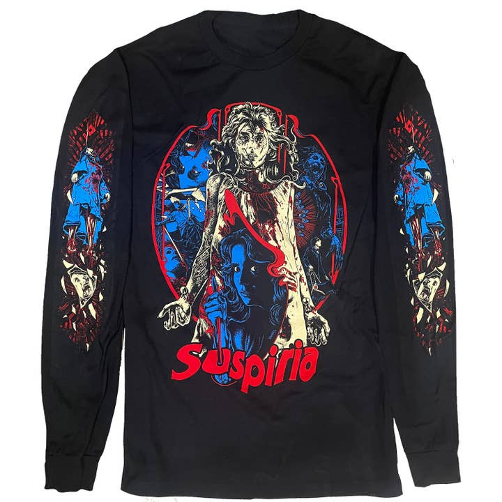 MANICA LUNGA SUSPIRIA PYRO per la vendita all'ingrosso da parte di Pallbearer Press