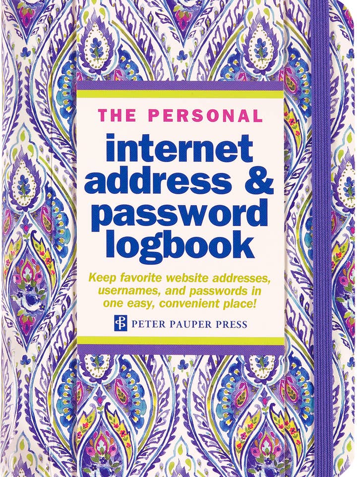Silk Road Internet Address & Password Logbook for wholesale by Peter Pauper Press