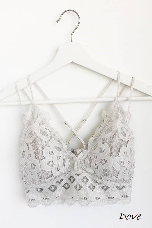 Vanilla Monkey - Wholesale Bralette - Women's - Scalloped Lace Cami Bralette11