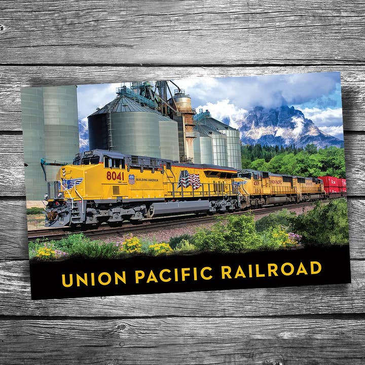 Union Pacific Railroad Postcard for wholesale by Christopher Arndt Postcard Co.