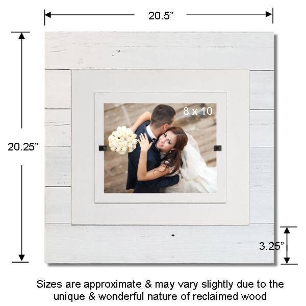 Beach Frames LLC - Wholesale Picture Frame - Shiplap Farmhouse Wall Designer Reclaimed Wood Frame2