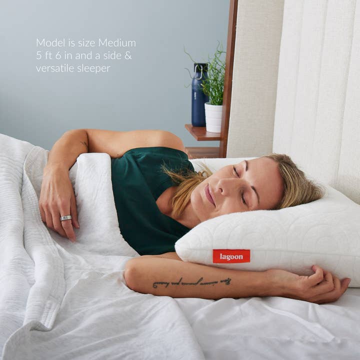 Lagoon Sleep Inc – wholesale Bedding pillow – Deep Sleep Starter Pack | Lagoon Pillow, Night Bites, Mouth Tape & Nasal Strips7