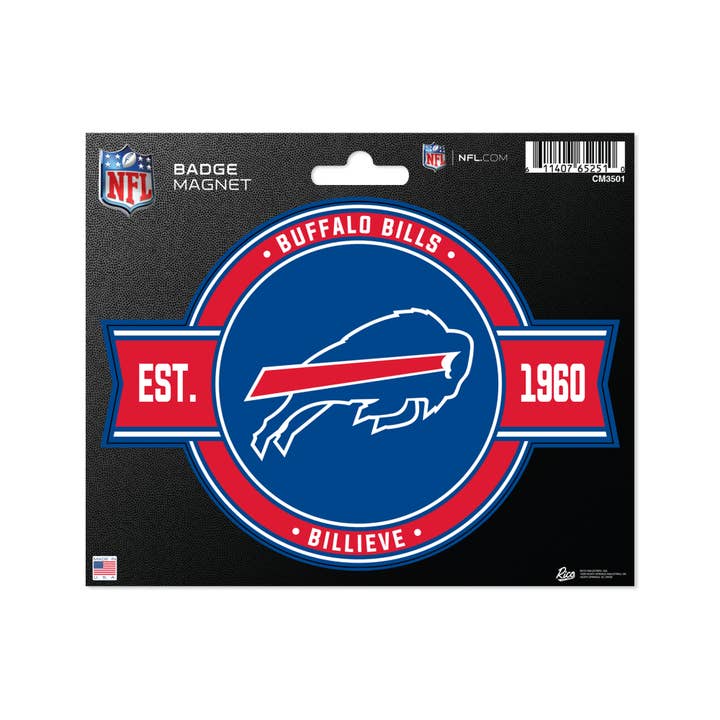 Rico Industries - Wholesale Magnet - NFL Buffalo Bills Car Badge Magnet