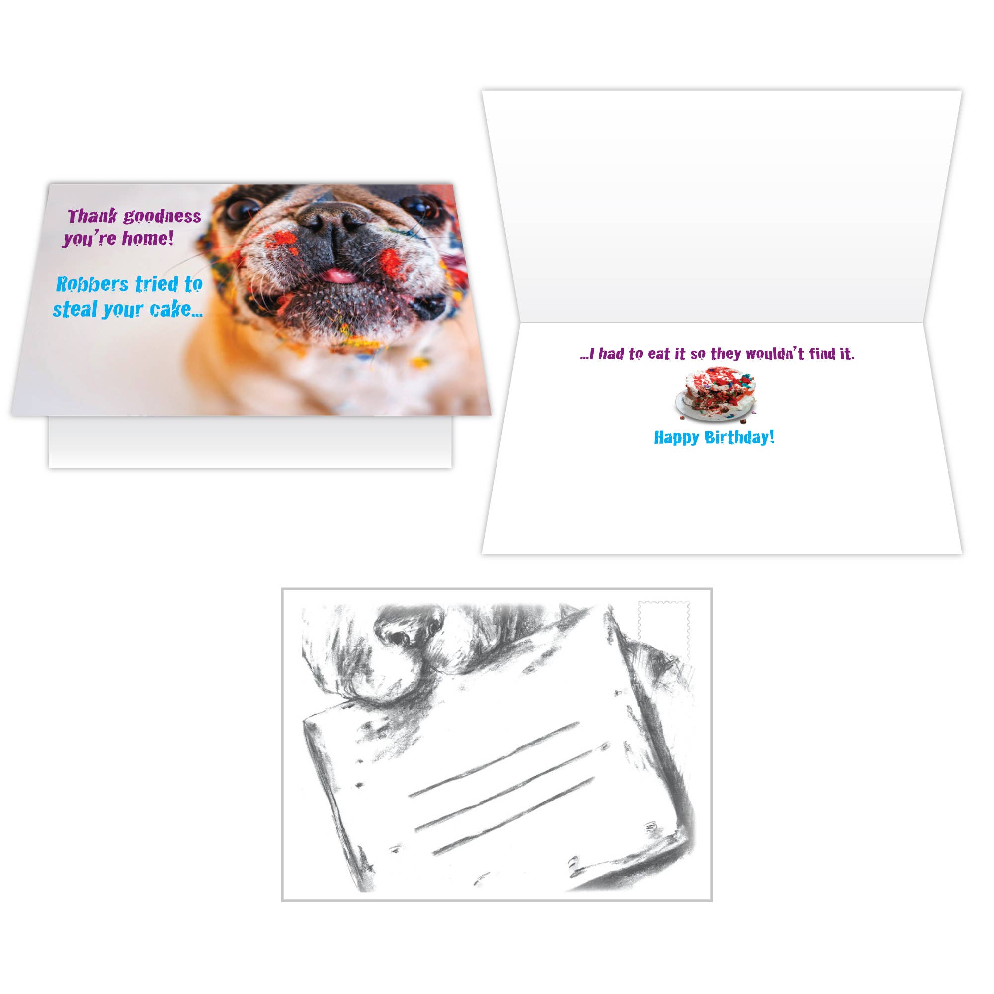 Dog Speak – Engroshandel Fødselsdagskort – Fødselsdag - Gudskelov du er hjemme!2