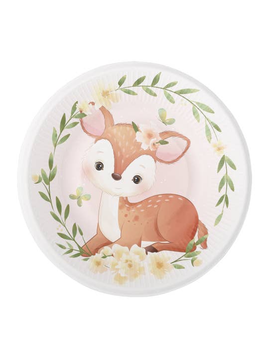 8 Plates 18 cm Lil Deer for wholesale by Fiestora