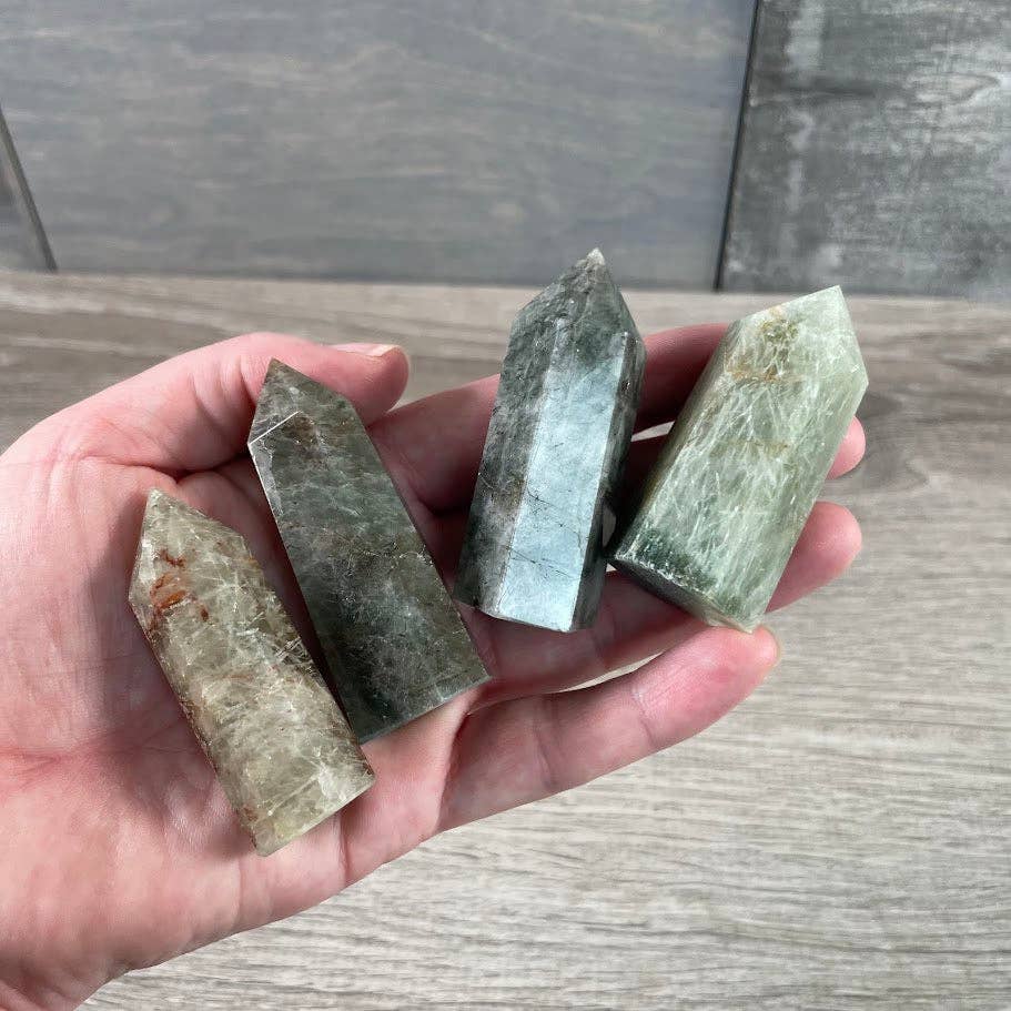 Keystone Crystals - Vendita all'ingrosso Pietra/cristallo spirituale - Obelisco di Pietra Preziosa 1-2 oz | Piccola Torre di Cristallo, Griglie e Decorazioni46
