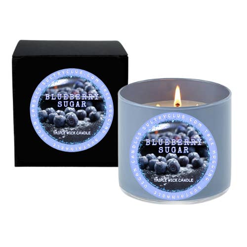 Blueberry Sugar Candle (Our Version) for wholesale by SULTRY CLUB CANDLES