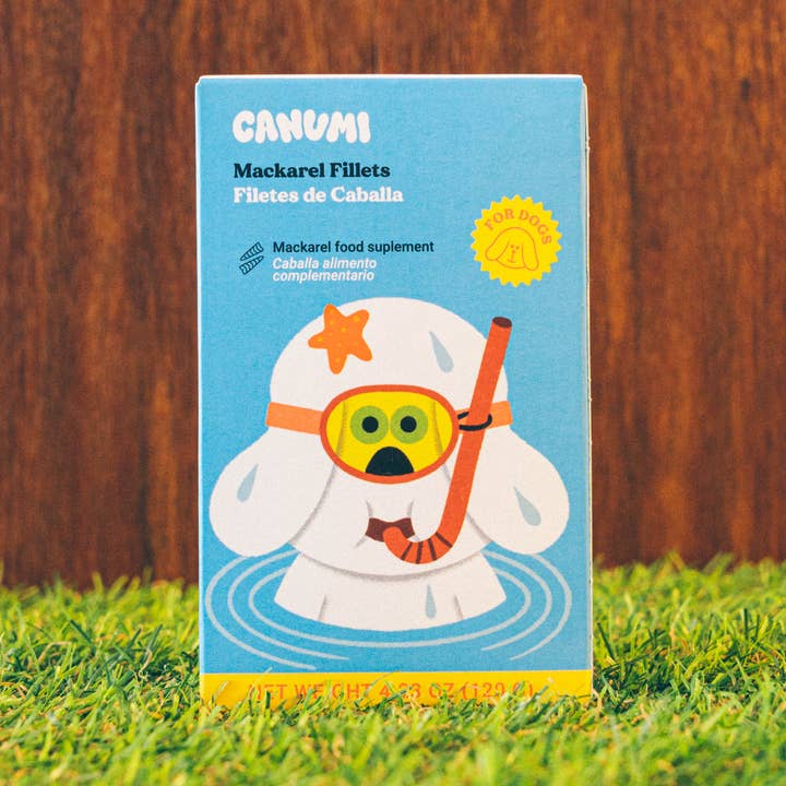 Canumi - Wholesale Pet Food - Dog - Natural Mackerel Fillets - Available only in the US0