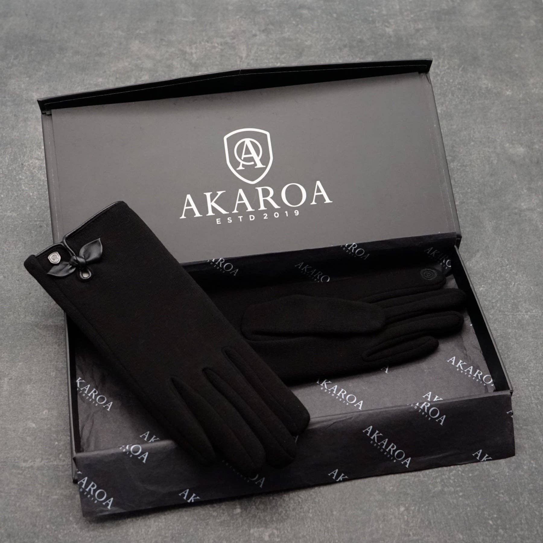 Akaroa - Vente Gants – femme - Gants tricotés LIZ pour femme4