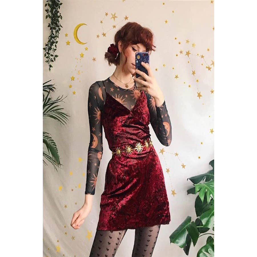 Paperdoll - Wholesale Blouse - Women's - TRANSPARENT MESH SEXY T-SHIRT 5