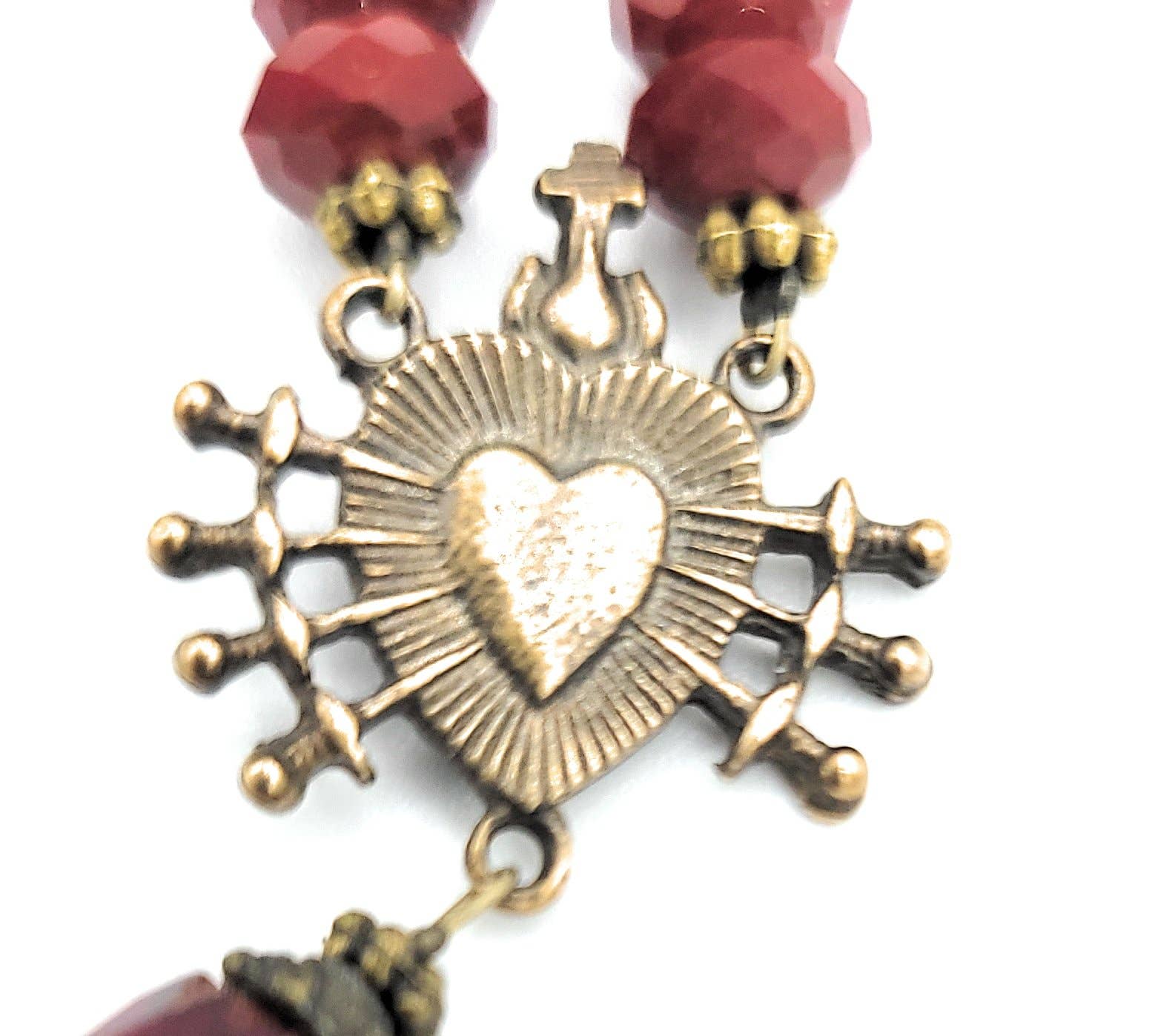 MG Rosary - Vente Collier de prière en perles - Chapelet Seven Sorrows, chapelet au poignet1