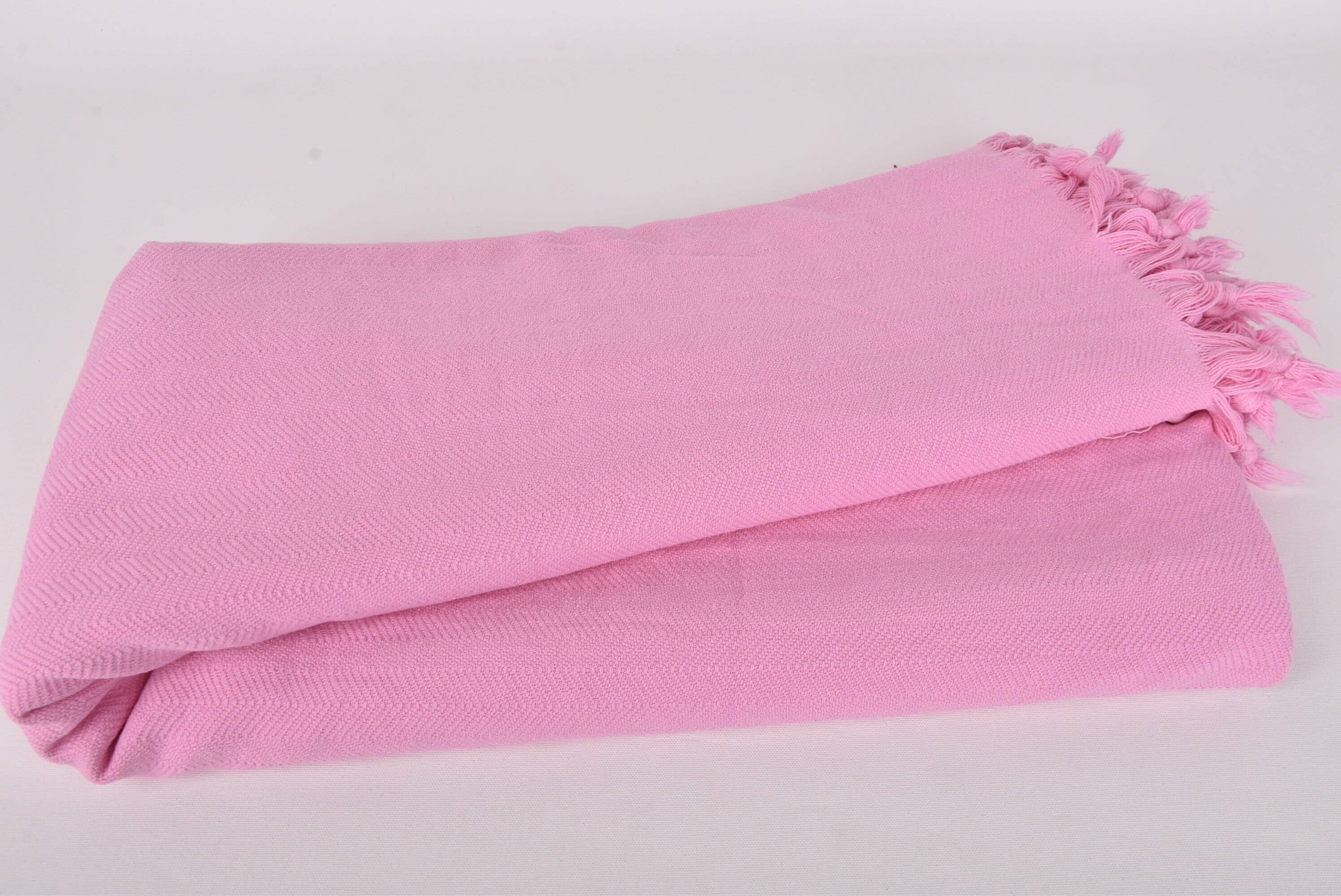 Organic Turkish Towels – Manta para sofá por atacado – Colcha Turca, Manta Rosa para Conforto Aconchegante4