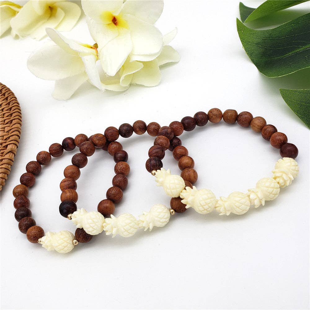 S&T Collections - Wholesale Beaded Bracelet - Hawaiian Bracelets In Different Styles And Colors3