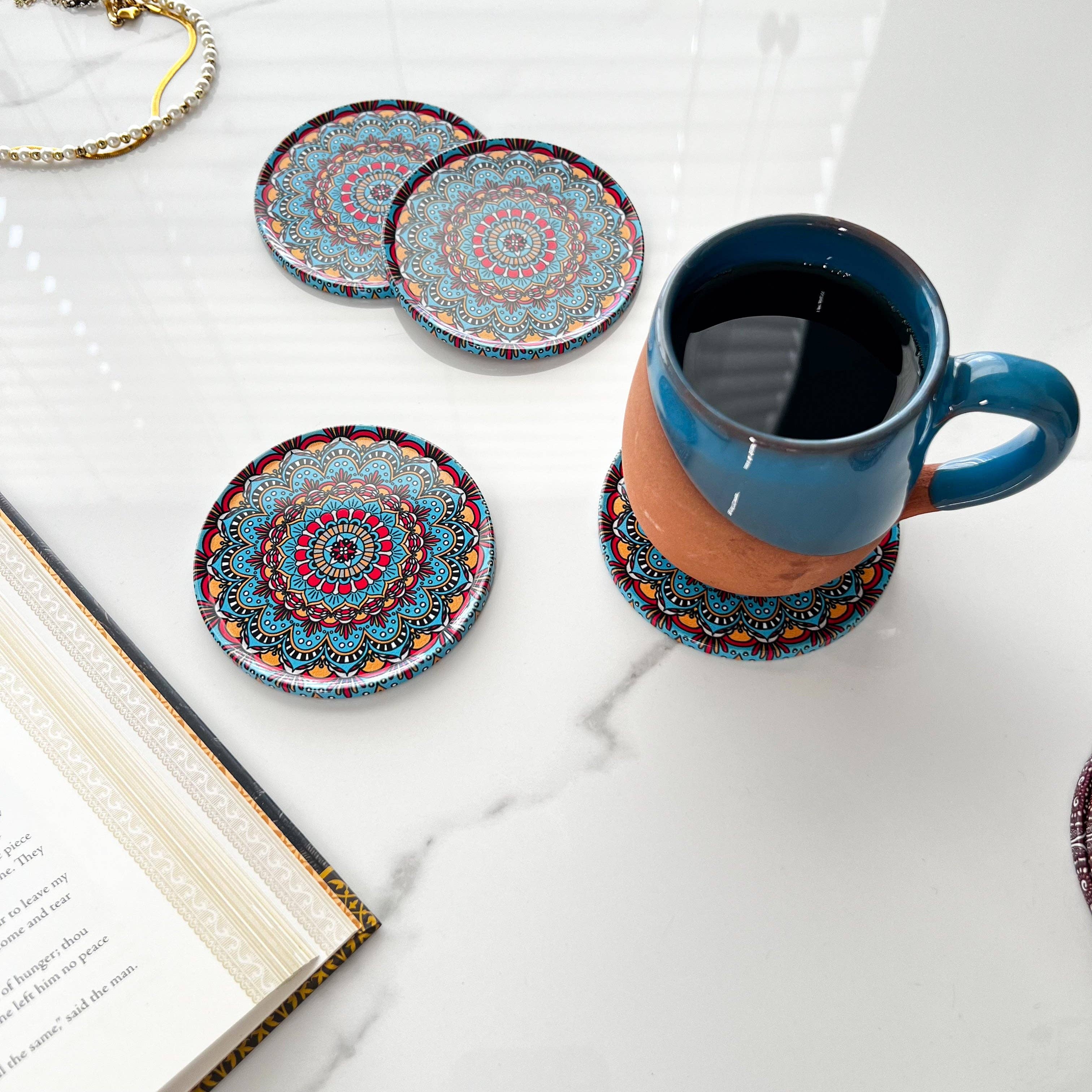 Umays Boho - Wholesale Coasters - Mandala Coaster, Boho Coaster, Unique Home Decor3