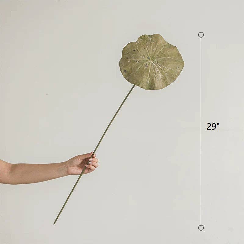 Rustic Reach - Wholesale Artificial Flowers - Artificial Rustic Lotus Stem0