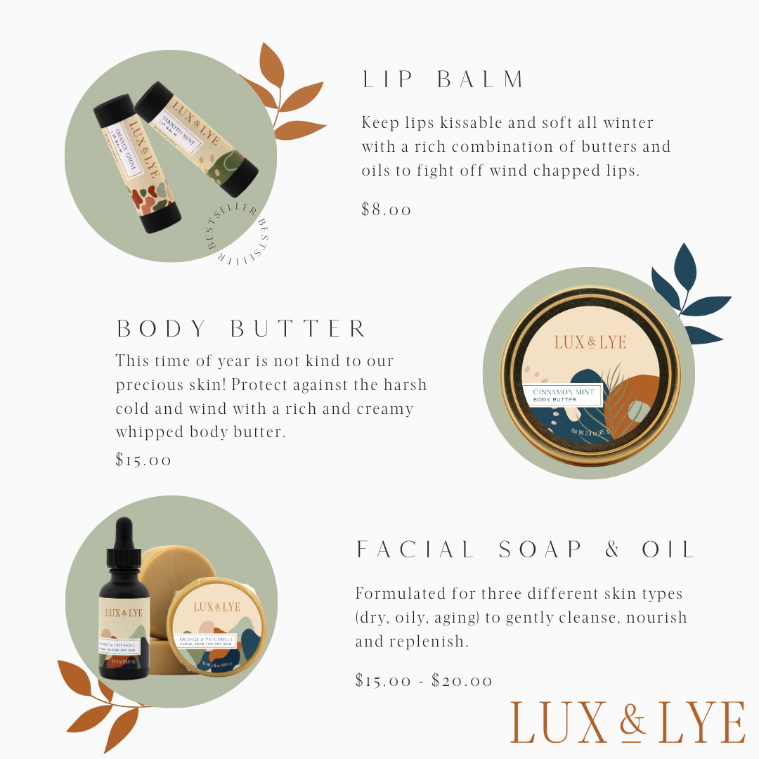 Lux & Lye LLC - Wholesale Lip Balm - Orange Grove Lip Balm3